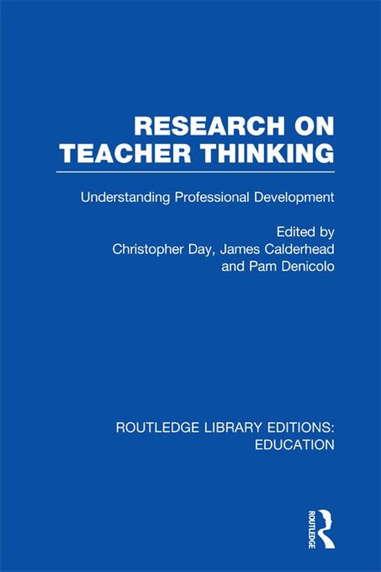 Research on Teacher Thinking (Rle Edu N) - cover