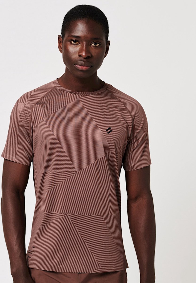 SPORT Premium Train T-shirt met korte mouwen 6to – Shopping Tas Linear Print