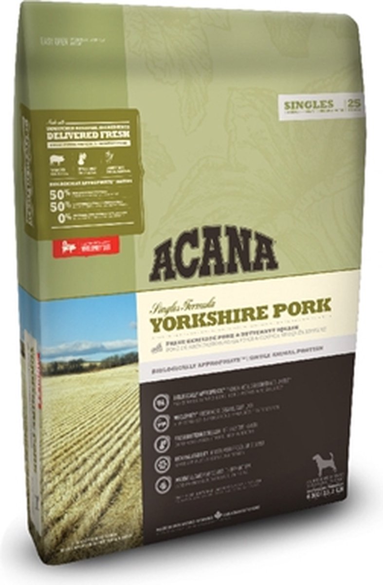 ACANA SINGLES YORKSHIRE PORK 2KG