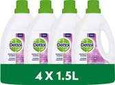 Dettol Perfecte Hygiëne - Wasmiddel Toevoeging - Lavendel - 4 x 1,5 Liter