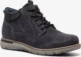 Hush Puppies leren heren veterschoenen - Blauw - Maat 42 - Echt leer - Uitneembare zool