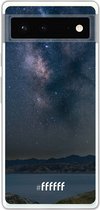 6F hoesje - geschikt voor Google Pixel 6 -  Transparant TPU Case - Landscape Milky Way #ffffff