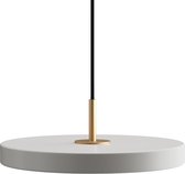 Umage Asteria Mini hanglamp pearl white - met koordset - Ø31 cm - led - gebroken wit - modern - messing