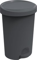 Power Tower Stepy bin pedaalemmer 45 ltr voor zak 50 ltr antraciet