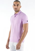 P&S Heren polo-DENZEL-orchid-L