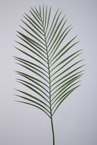 Kunstblad - Areca - topkwaliteit decoratie - 2 stuks - zijden tak - Groen - 109 cm hoog