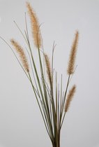 Kunsttak - Dogtail - topkwaliteit decoratie - 2 stuks - zijden plant - Groen - 91 cm hoog