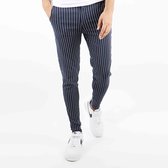 Chino Stripe Blauw