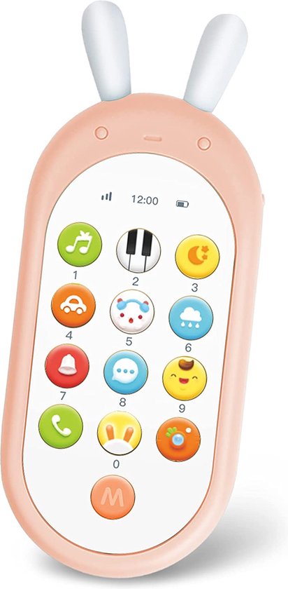 Téléphone portable pour enfants de 0 à 12 mois, jouet Musical éducatif pour  garçons et filles de 1 an, cadeau d'apprentissage précoce