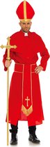 Leg Avenue - Religie Kostuum - Klassiek Kardinaal - Man - rood - XL - Carnavalskleding - Verkleedkleding