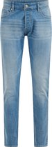 WE Fashion Heren slim fit jeans met super stretch