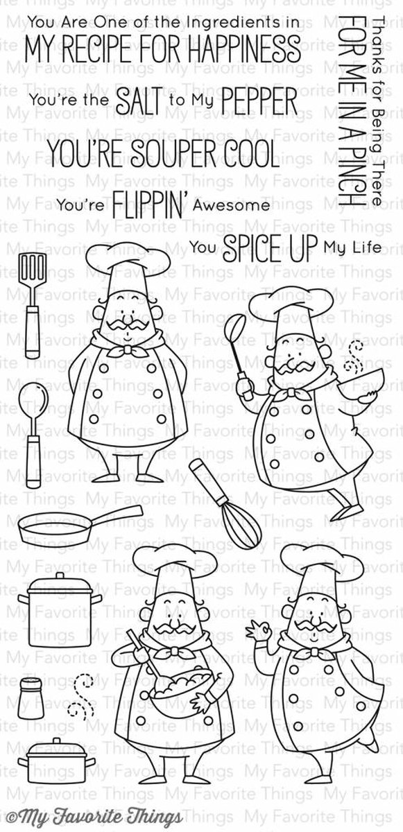 Receive For Happiness Clear Stamps (BB-30)
