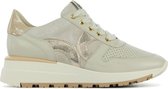 DL Sport Vrouwen Leren    Lage sneakers / Damesschoenen  5279 - Beige - Maat 3338.5.37.53