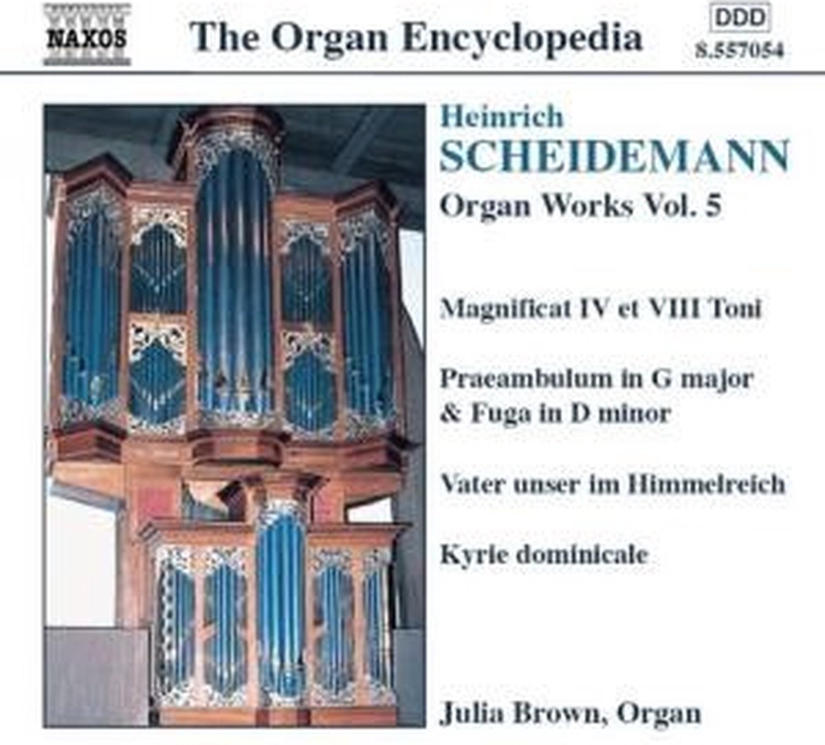 Julia Brown - Scheidemann: Organ Works Volume 5 (CD)