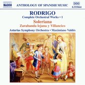 Asturias Symphony Orchestra, Maximaniano Valdés - Rodrigo: Complete Orchestral Works 1 (CD)