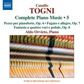 Aldo Orvieto - Togni: Complete Piano Music, Vol. 5 (CD)