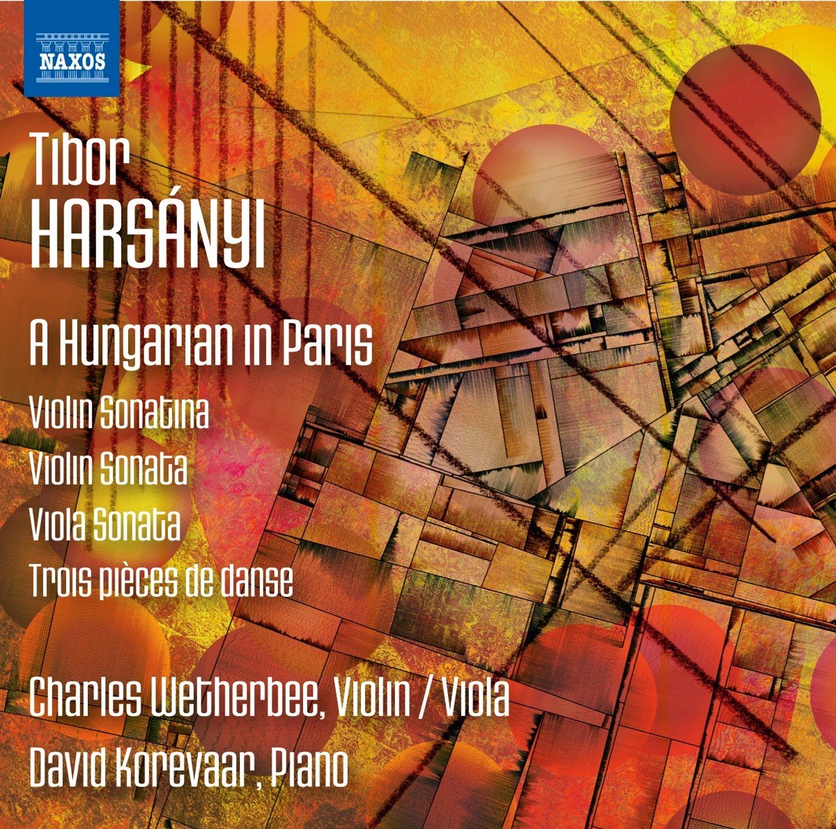 Charles Wetherbee & David Korevaar - Harsanyi: A Hungarian In Paris (CD)