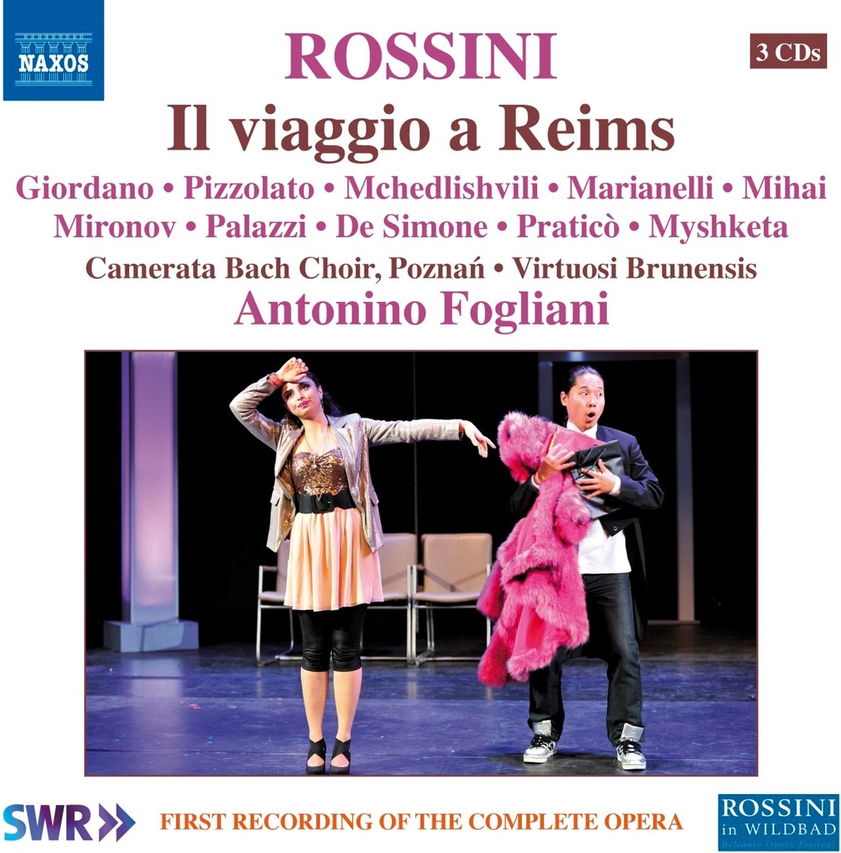 Poznan Camerata Bach Choir & Virtuosi Brumensis - Il Viaggio A Reims (3 CD)