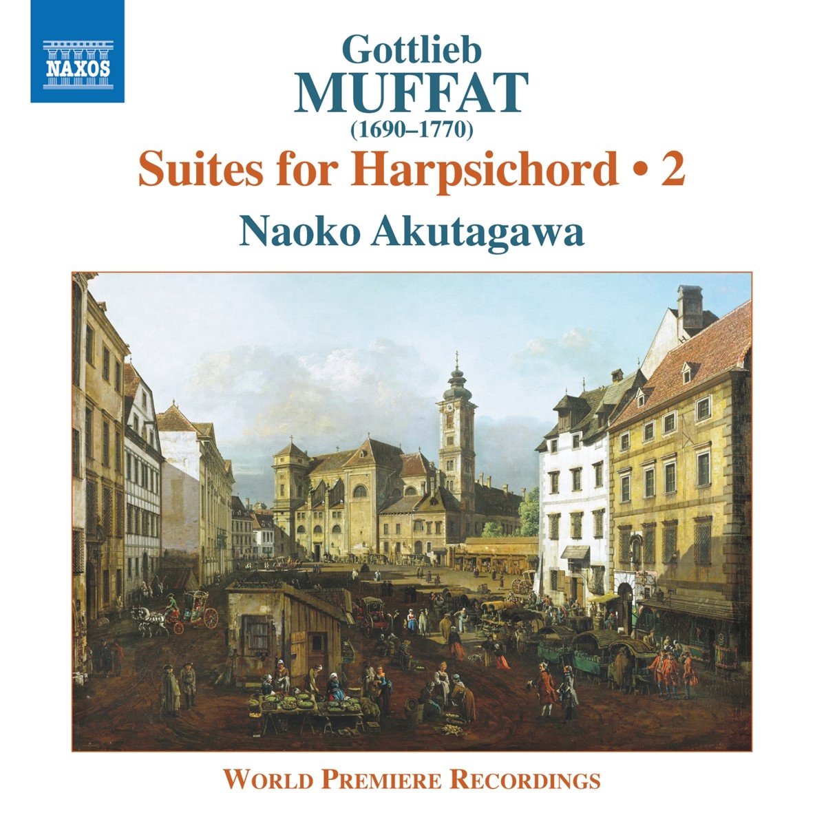 Naoko Akutagawa - Muffat: Suites For Harpsichord, Vol. 2 (CD)