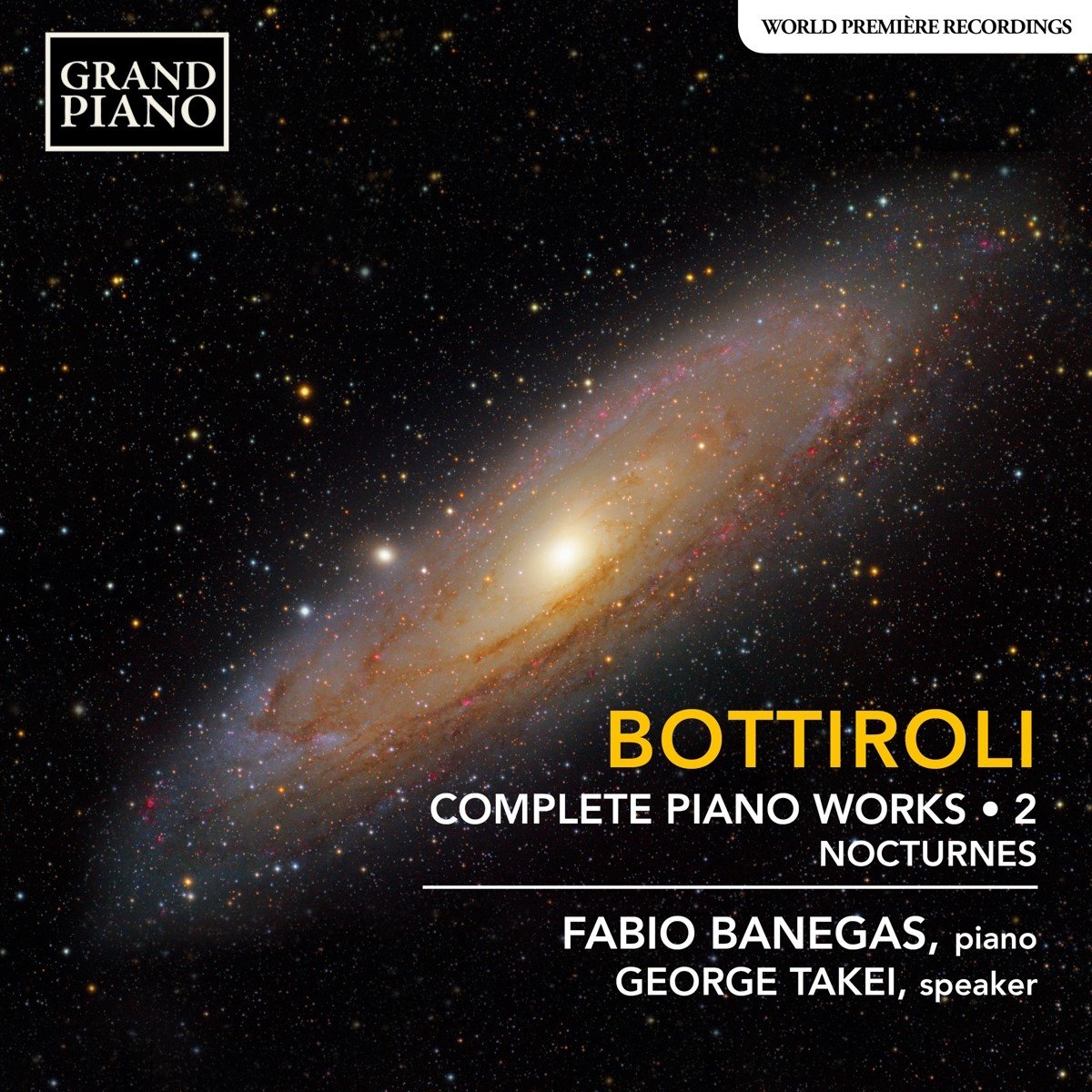 Fabio Banegas & George Takei - Bottiroli: Complete Piano Works 2 : Nocturnes (CD)