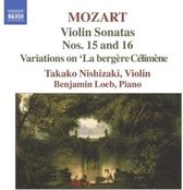 Takako Nishizaki & Benjamin Loeb - Mozart: Sonates For Violin And Piano Volume 5 (CD)