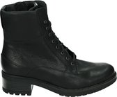 Durea 9725 H - Volwassenen VeterlaarzenHalf-hoge schoenen - Kleur: Zwart - Maat: 43