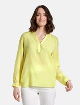 GERRY WEBER Dames Blouse met lange mouwen, van cupro