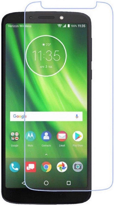 LuxeBass Screenprotector geschikt voor Motorola Moto G6 Play - glas scherm - bescherming