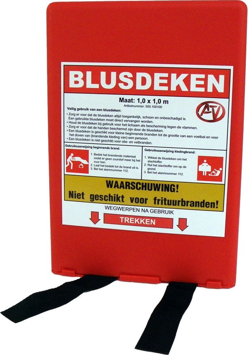 Blusdeken 100 x 100 cm