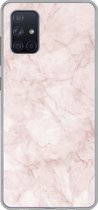 Coque Samsung Galaxy A51 5G - Marbre - Rosé - Chic - Siliconen