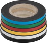 Magneetband - Magneetstrip - Wit - 10 mm - 10 meter