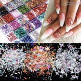 Glitters Collecties - 5 pakjes - 30 varianten - Brilliant Glitters - Nail Artist -  Nail Design - Nail Art -Nagel glitters - Nepnagels - Gelnagels - Acrylnagels - Manicure/Pedicure