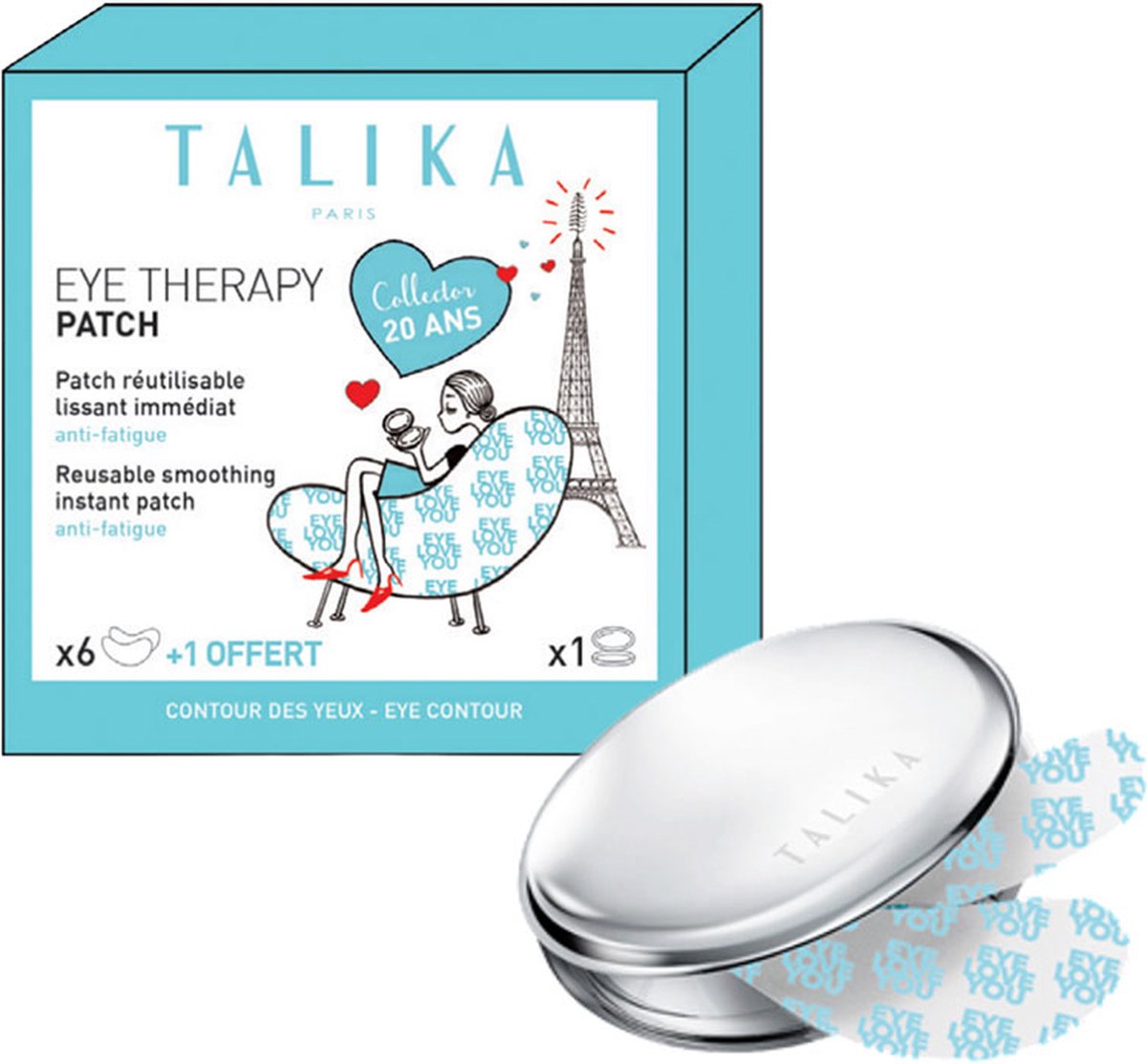 Talika Eye Therapy Patch Case + 6 Treatments