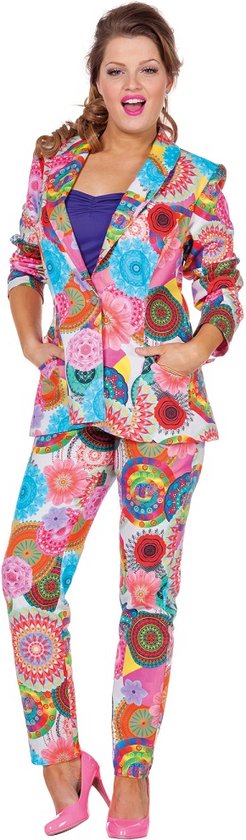 Wilbers - Feesten & Gelegenheden Kostuum - Spirit Flower Colbert Dames ...