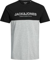 Jack & Jones T-shirt Block Tee black (Maat: 6XL)