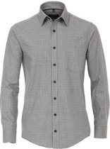 Casa Moda overhemd grijs print (Maat: XXL)