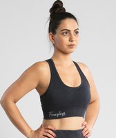 Fancylegs - Phoenix Sport Top - Sport BH - Fitness Kleding - Yoga Kleding - Antraciet - Maat M