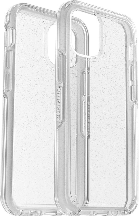 OtterBox symmetry case geschikt voor Apple iPhone 12 mini stardust - Transparant