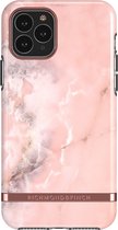 Richmond & Finch Pink Marble marmer hoesje voor iPhone 12 mini - roze