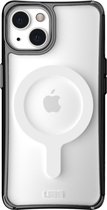 Apple iPhone 13 Hoesje - UAG - Plyo Serie - Hard Kunststof Backcover - Transparant / Zwart - Hoesje Geschikt Voor Apple iPhone 13