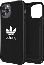 adidas Snap Case Trefoil TPU hoesje voor iPhone 12 en iPhone 12 Pro - zwart
