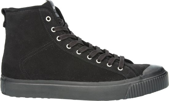 Blackstone Finley high - Black - Sneaker (high) - Man - Black - Maat: 45