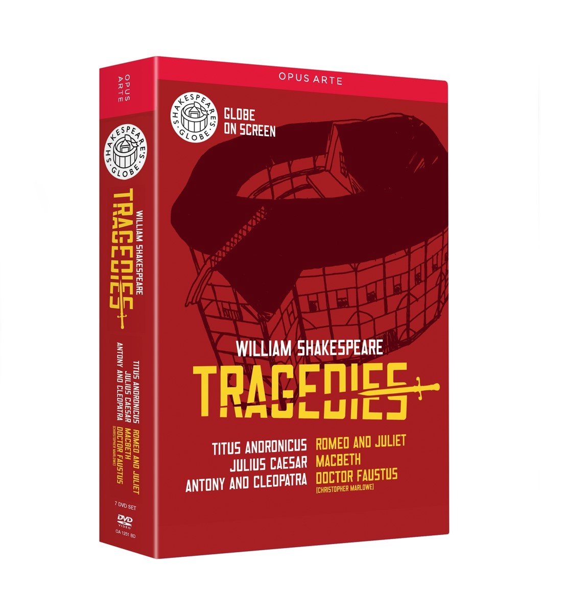 Shakespeares Globe - Tragedies (7 DVD)