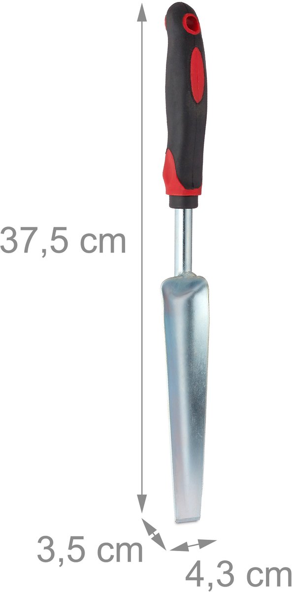 4x onkruidsteker - ergonomisch - staal - 37,5 cm lang van Bloozy. — afbeelding 5