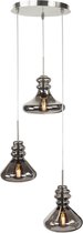 Light Your Home Roswell Plafondlamp - Modern - Aluminium - 2xG9 - Woonkamer - Eetkamer - Grijs
