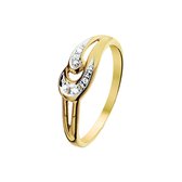 The Jewelry Collection Ring Diamant 0.022 Ct. - Geelgoud