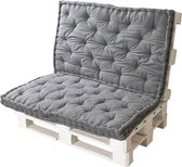 Palletkussen Foam 80*120*8 cm Groen Katoen, Polyester Rechthoek Loungekussens Matraskussen Tuinkussens