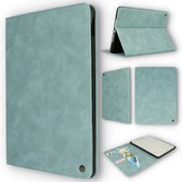 iPad 10.2 (2020) Hoes Aqua Blue - Casemania Book Cover