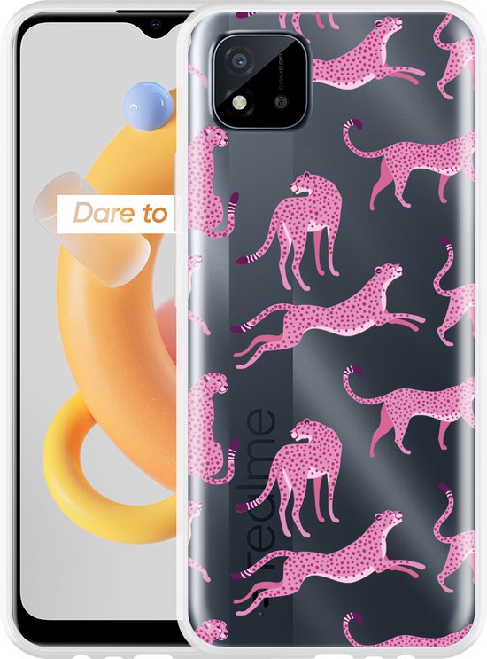 Cover Per Realme C11 (2021) A Gradiente Viola/Blu | Custodia TPU Morbida Con Angoli Rinforzati | Ultrasottile E Resistente Ai Graffi