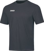 Jako Base T-Shirt Heren - Antraciet | Maat: L